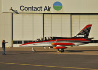 N2399X @ EDDR - Everything is ready. Fuel-to-Noise Converter is running.