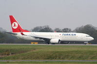 TC-JHF @ EGCC - Turkish Airlines - by Chris Hall