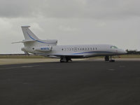 N15FX @ KOAK - N15FX Trust 2010 Dassault Falcon 7X on North Ramp at Oakland, CA home base - by Steve Nation
