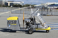 N158 @ KSQL - hiller aviation museum (titles) 1976 Hollman HA-2M Sportster out in the sun at San Carlos, CA - by Steve Nation