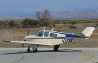 N171X @ KPAO - Looking good for almost 50! Beautiful 1962 Beech K35 Bonanza of Teknet Inc (Rigby, ID) ready to depart Palo Alto, CA - by Steve Nation