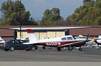 N400FW @ KPAO - Locally-based Victor Aviation services 1964 Piper PA-24-400 Comanche with powered by victor 400hp on nose at Palo Alto, CA - by Steve Nation
