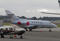 C-FMIX @ KAPC - Sunwest Aviation 1998 British Aerospace BAE125 Hawker 800XP on Napa Jet Center ramp - by Steve Nation