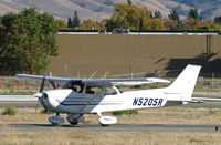 N5205R @ KCCR - Locally-based Valley Pilots Flying Club 1974 Cessna 172M taxis for RWY 19L at Buchanan Field - by Steve Nation