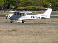 N5205R @ KCCR - Locally-based Valley Pilots Flying Club 1974 Cessna 172M taxis for RWY 19L at Buchanan Field - by Steve Nation