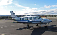 N59984 @ KCCR - 1975 Piper PA-31-310 Chieftain on ramp at Buchanan Field - by Steve Nation