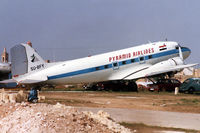 SU-BFY - This DC-3 later became PH-DDZ with the Dutch Dakota Association. Photo taken at Luqa, Malta, on Oct. 15, 1986.