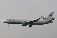 N381WA @ EHAM - Landing 18R - by ghans