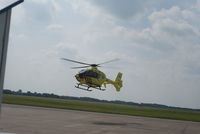 PH-HVB @ EHGG - The Lifeliner 4 at Eelde Airport for the daily refuel.