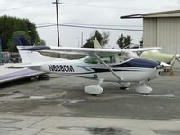 N6880M @ CNO - Parked in the paint shop parking area - by Helicopterfriend