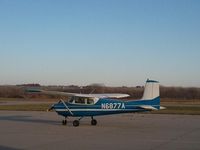 N6877A @ KICL - Taxing to take off at KICL - by Floyd Taber