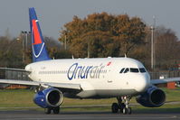TC-OBH @ EGCC - Onurair - by Chris Hall