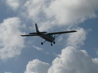 N704UT @ SZP - 1976 Cessna 150M, Continental O-200 100 Hp, takeoff climb Rwy 22 - by Doug Robertson