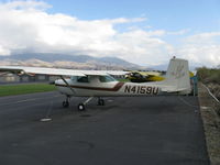 N4159U @ SZP - 1963 Cessna 150D, Continental O-200 100 Hp - by Doug Robertson