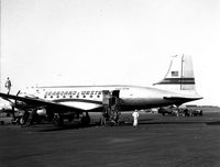 N1220V - Military charter flight from Frankfort, Germany to New York city.  Layover for refuling and breakfast in Ireland - by Earnest W. Lovelady