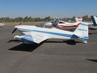 N357JW @ KTLR - 1996 VANS RV-4 at Tulare, CA for International Ag Exposition - by Steve Nation