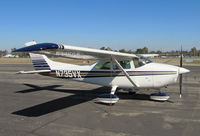 N735VX @ KTLR - 1977 Cessna 182Q Skylane @ Tulare, CA for International Ag Expo - by Steve Nation