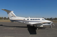 N746KF @ KTLR - Ad Logistics LLC (Jerome, ID) 1979 Beech 200 @ Tulare, CA for International Ag Expo - by Steve Nation