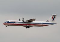 N498AT @ SHV - Landing at Shreveport Regional. - by paulp
