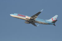 OO-JAX @ EBBR - Flight JAF2093 is climbing from RWY 25R