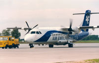 PH-XLD @ EHEH - Air Exel Commuter , departure for Domestic flight Eindhoven to Schiphol - by Henk Geerlings