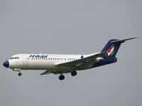 HA-LMF @ EHAM - Landing on runway C18 from Amsterdam Airport - by Willem Goebel