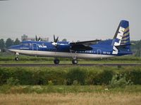 OO-VLE @ AMS - Landing on runway R18 from Amsterdam Airport - by Willem Goebel