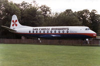 G-AMOE - Preserved in Saltwell Park, Gateshead, UK, in July 1985 - by John Meneely