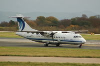 EI-CPT @ EGCC - Aer Arann ATR 42-312 taxiing Manchester Airport - by David Burrell