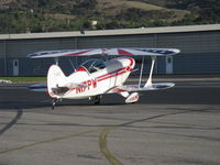N17PW @ SZP - 1988 Christen Inds. Inc. PITTS S-2B, Lycoming AEIO-540 260 Hp, holding short 22 - by Doug Robertson