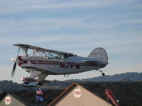 N17PW @ SZP - 1988 Christen Inds. Inc. PITTS S-2B, Lycoming AEIO-540 260 Hp, on final Rwy 22 - by Doug Robertson