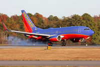 N291WN @ ORF - Southwest Airlines N291WN landing RWY 23.