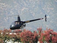 N16HF @ POC - Shooting a landing and then headed out westbound - by Helicopterfriend