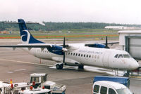OH-KRL @ HEL - Aero Airlines, ready for the flight to Tampere. - by Henk Geerlings