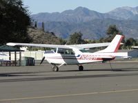 N5897F @ POC - Parked in transient parking - by Helicopterfriend