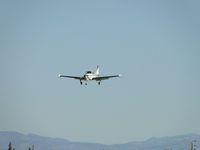 N4734M @ POC - On final to runway 26L - by Helicopterfriend