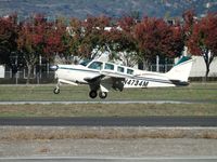 N4734M @ POC - Touching down - by Helicopterfriend