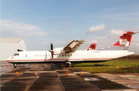 G-UKTK @ EHRD - ex Gill Airways  & KLM UK - by Henk Geerlings