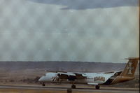 N400QX @ BIL - Horizon Dash 8 @ BIL  - - Go Vandals
