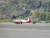 N9266M @ POC - Waiting for Ground Control to authorize taxiing to transient parking area - by Helicopterfriend