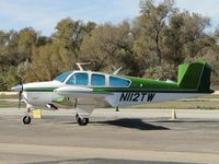 N112TW @ AJO - Parked south of the runway near the hangers - by Helicopterfriend