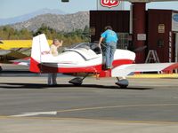 N779AC @ AJO - Re-fueling - by Helicopterfriend