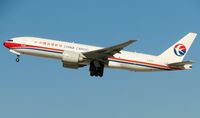 B-2078 @ KLAX - China Cargo 777 just started to retract landing gear