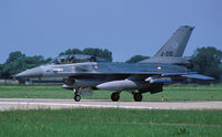 J-210 @ EHLW - Royal Netherlands AF F-16BM with registration J-210 is assigned to 323 sqn and based at Leeuwarden AB. - by Nicpix Aviation Press/Erik op den Dries