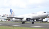 N405UA @ TNCM - N405UA at TNCC