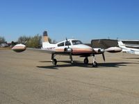 N4858B @ ODO - On the ramp at Schlemeyer Field in Odessa, Texas - by Doug Duncan