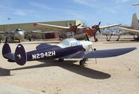 N2943H - Erco Ercoupe 415-C at the Pima Air & Space Museum, Tucson AZ - by Ingo Warnecke