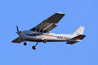 N963AC @ EEN - On the ILS for runway 02, Dillant-Hopkins Airport, Keene, NH