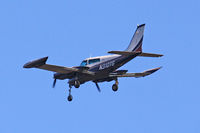 N310TG @ EEN - Straight in short final, runway 02, Dillant-Hopkins Airport, Keene, NH - by Ron Yantiss