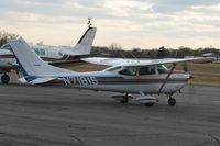 N71815 @ KAXN - Cessna 182M Skylane taxiing on the ramp. - by Kreg Anderson